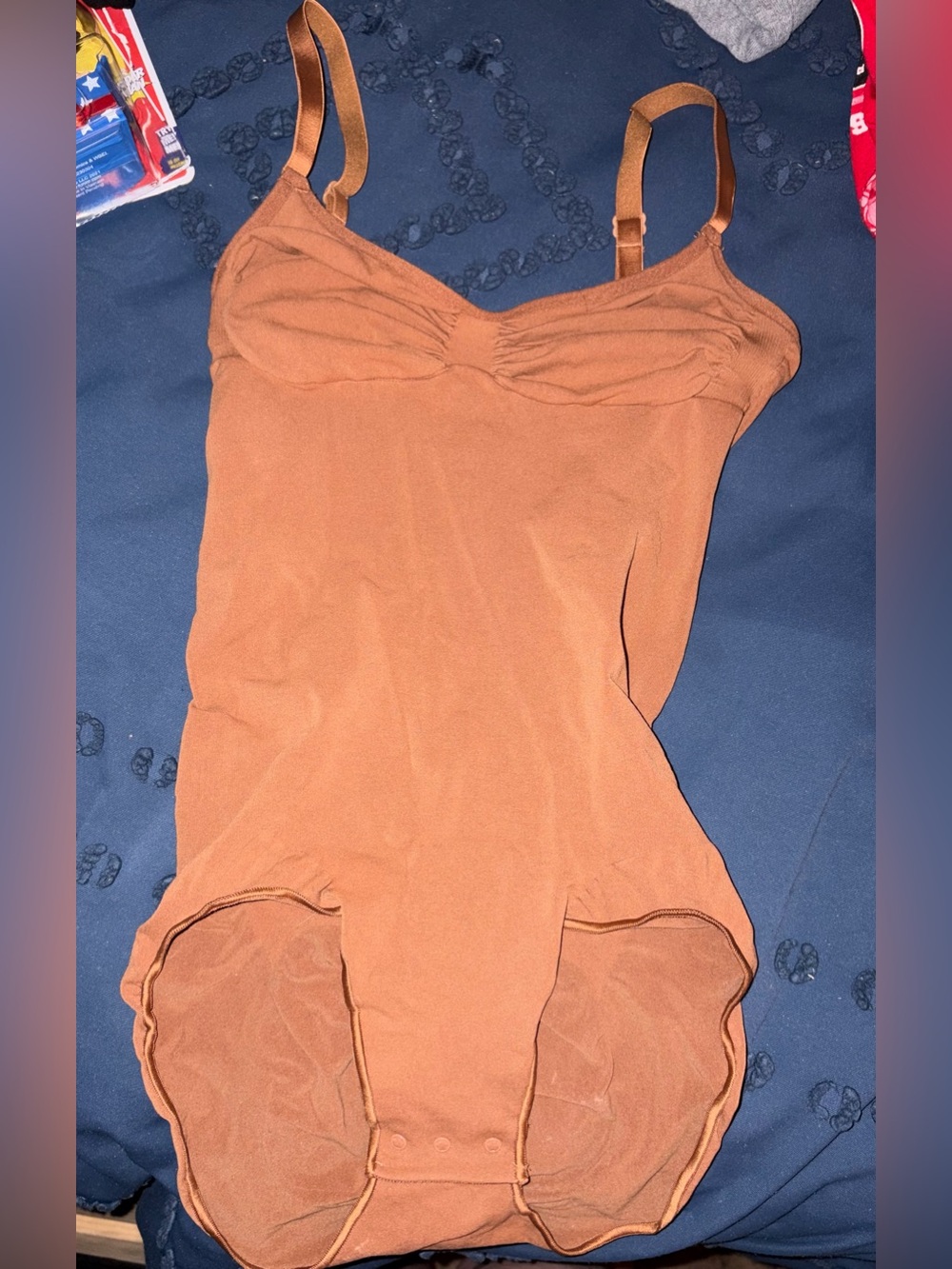 SKIMS Seamless Sculpt Brief Bodysuit. New. Bronze-discontinued Color. Size Large